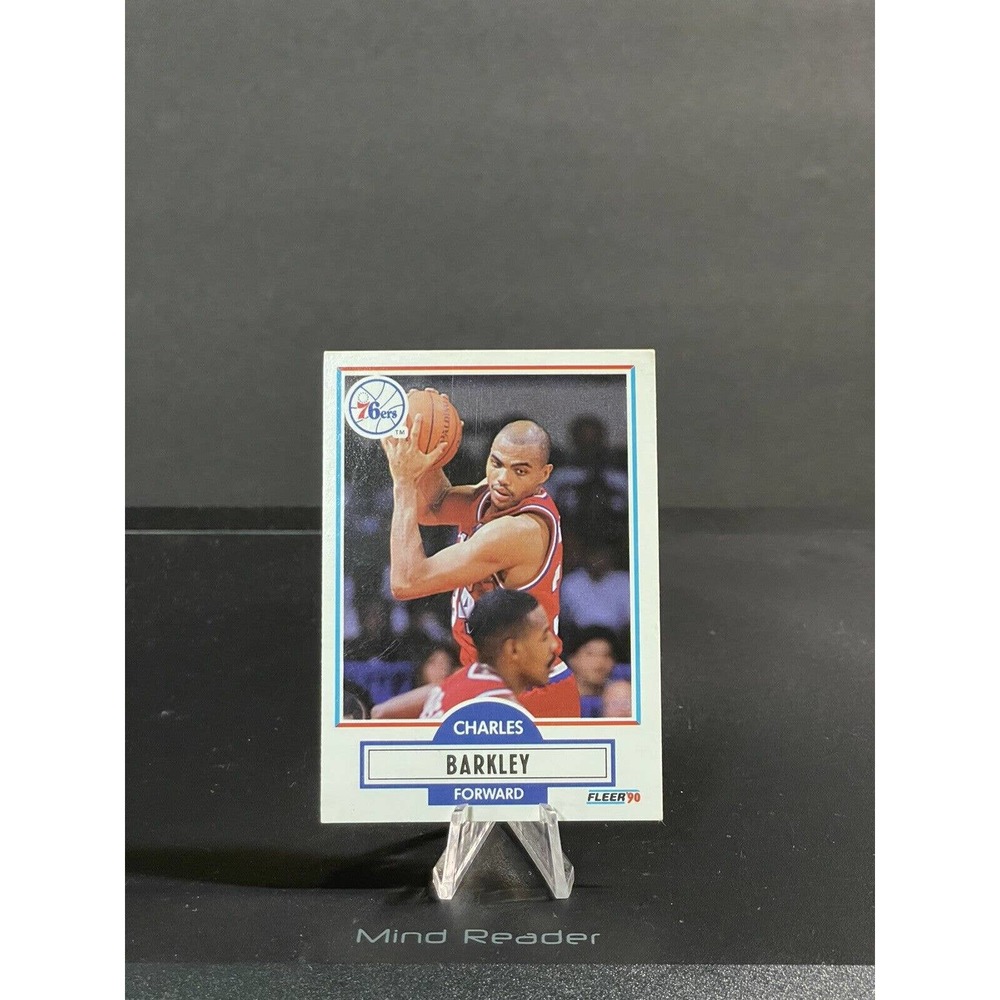 1990 Fleer Basketball Charles Barkley Error Card #139 NM